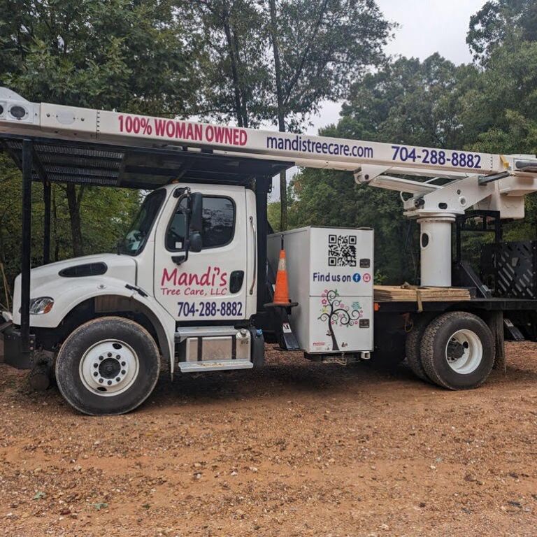 mandi's company cherry picker truck